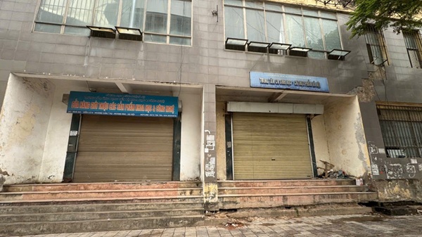 Nhà A4 khu tái định cư Đền Lừ. Ảnh: Minh Hạnh 