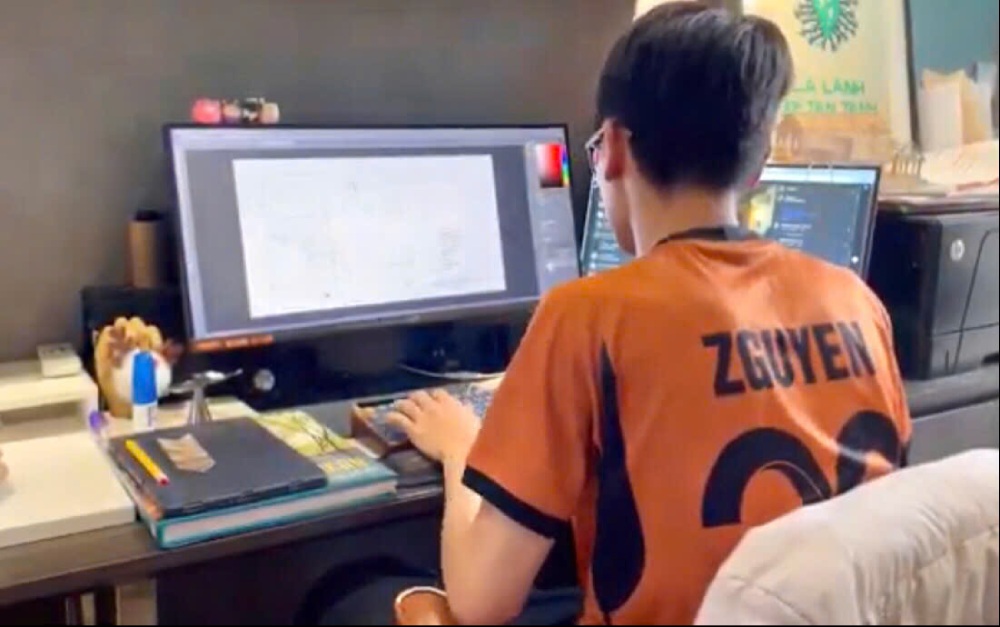 Theo anh Nam, thuật toán của các nền tảng không cho phép lao động trẻ tham gia lĩnh vực này được nghỉ ngơi. Ảnh: NVCC