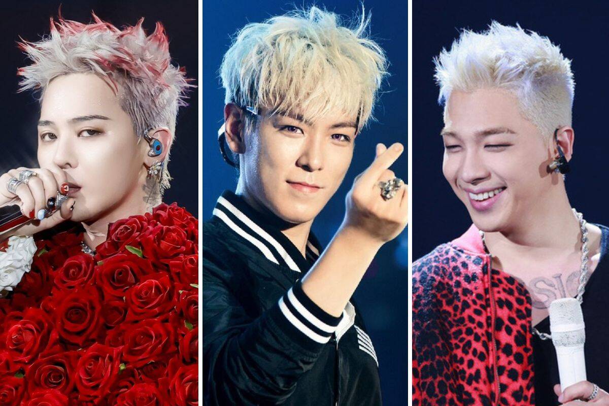 G-Dragon, T.O. P and Taeyang. Photo: Lotte