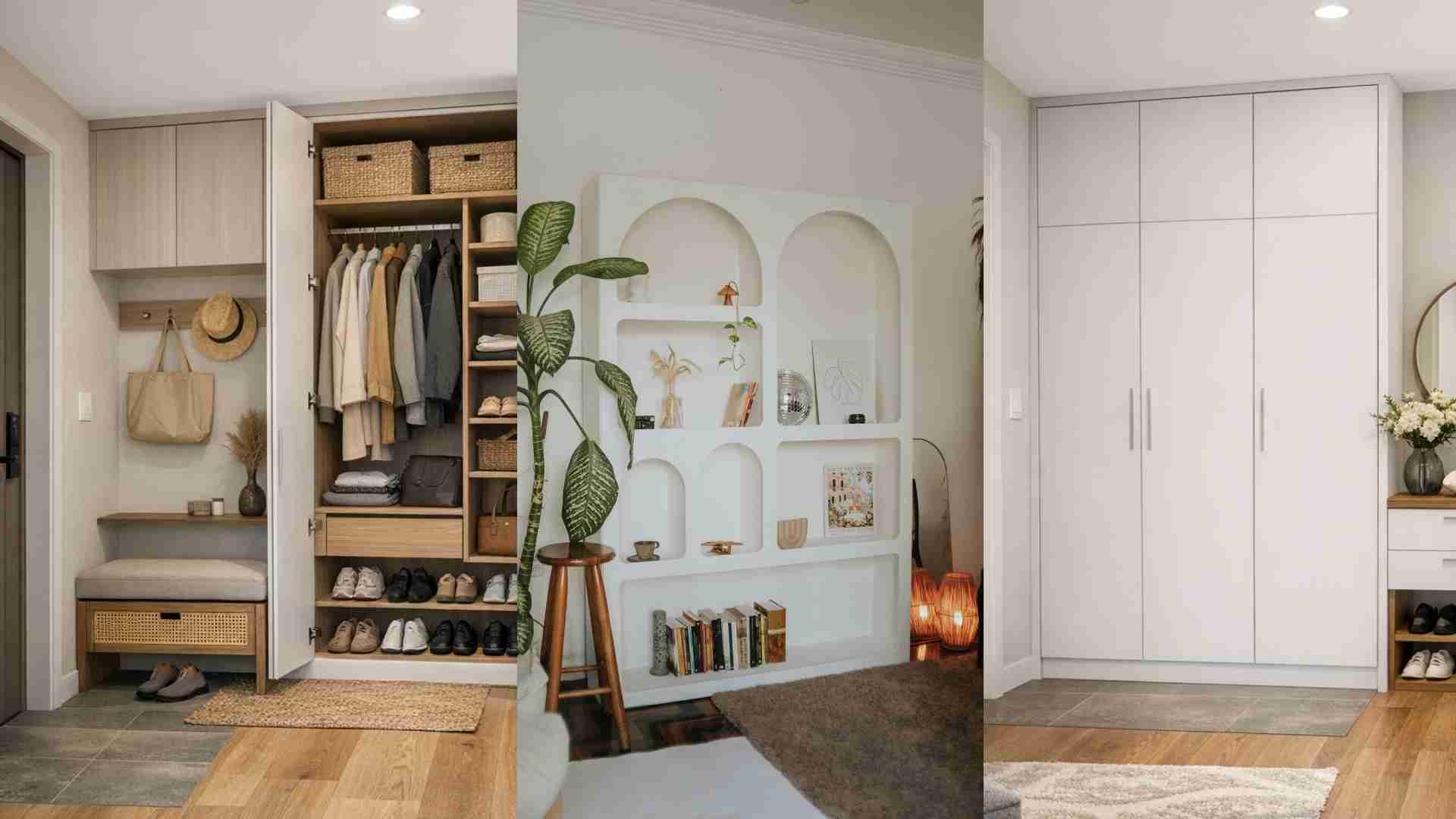 Convierte un pequeño apartamento en un espacio ordenado gracias al almacenamiento inteligente. Gráfico: Hạ Mây