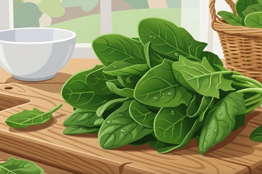 Eat spinach properly to avoid losing nutrients. Graphics: Thien Nhan