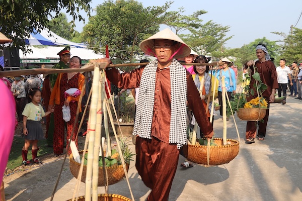 UBND xã Hòa Vang (TP Đà Nẵng) đã chính thức khai mạc Lễ hội Rau lần thứ 4 và Phiên chợ nông sản năm 2026. Ảnh: Nguyễn Linh