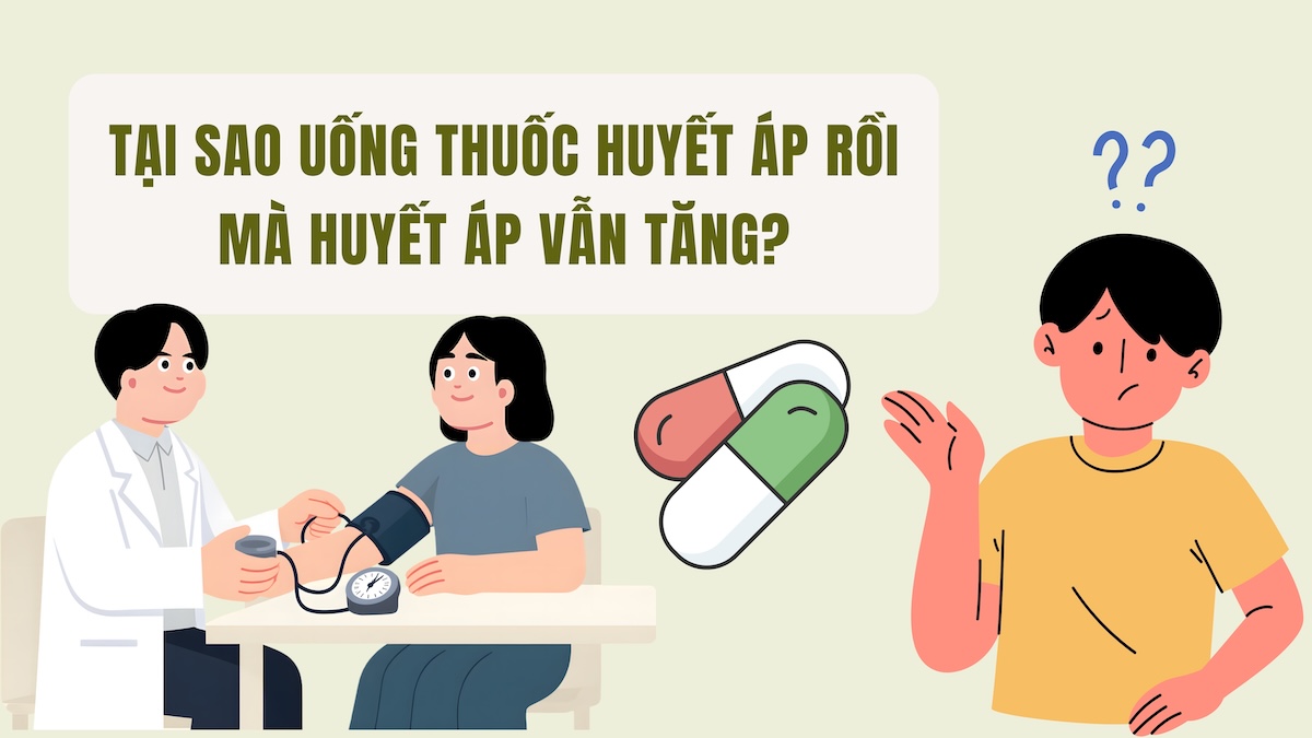 Why does blood pressure still rise after taking blood pressure medication?