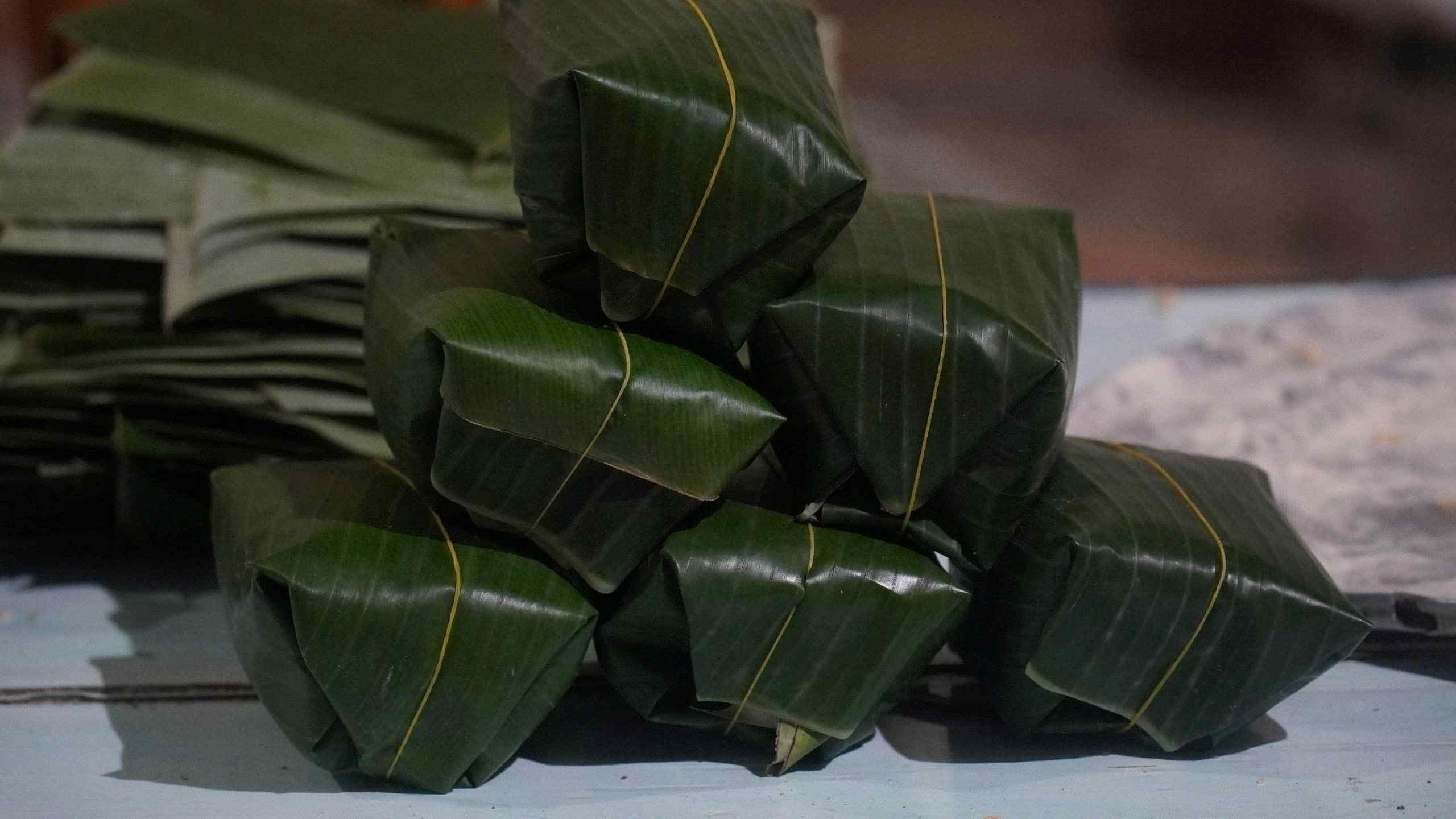 Nem Bùi - món ăn truyền thống của tỉnh Bắc Ninh. Ảnh: Minh Vũ