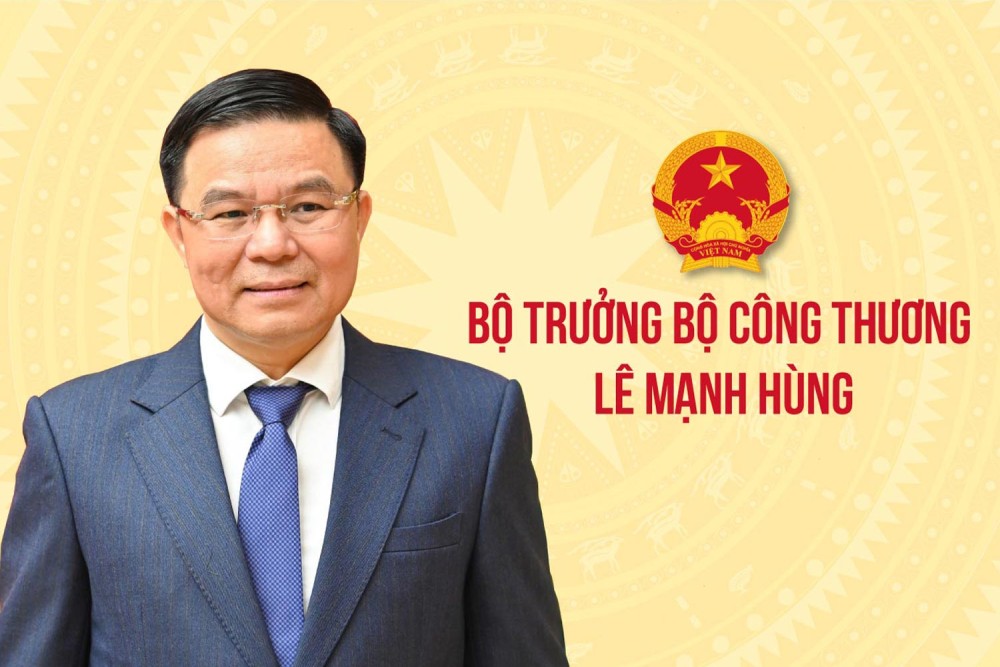New Minister of Industry and Trade Le Manh Hung. Photo: Van Thang