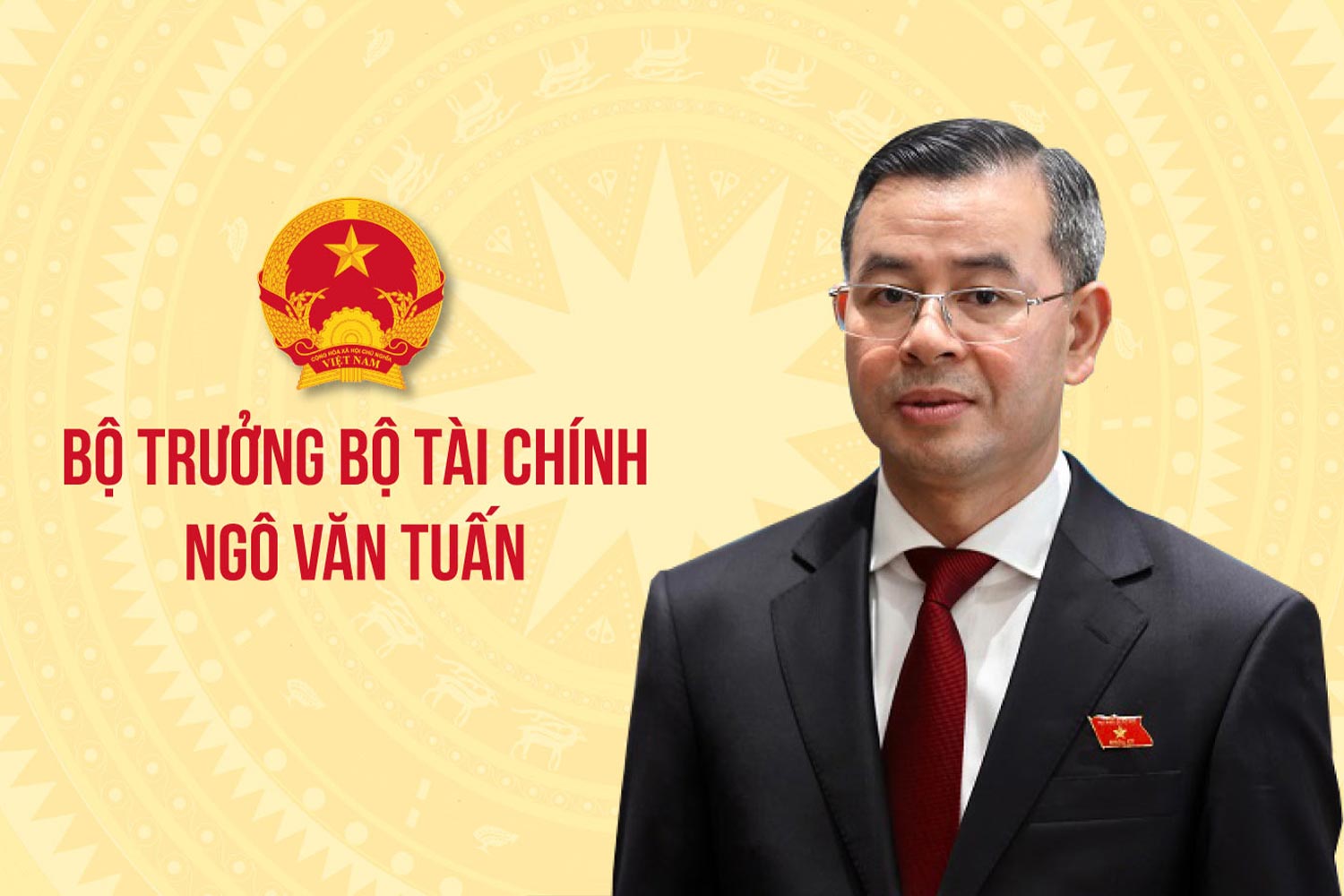 New Minister of Finance Ngo Van Tuan. Photo: Van Thang