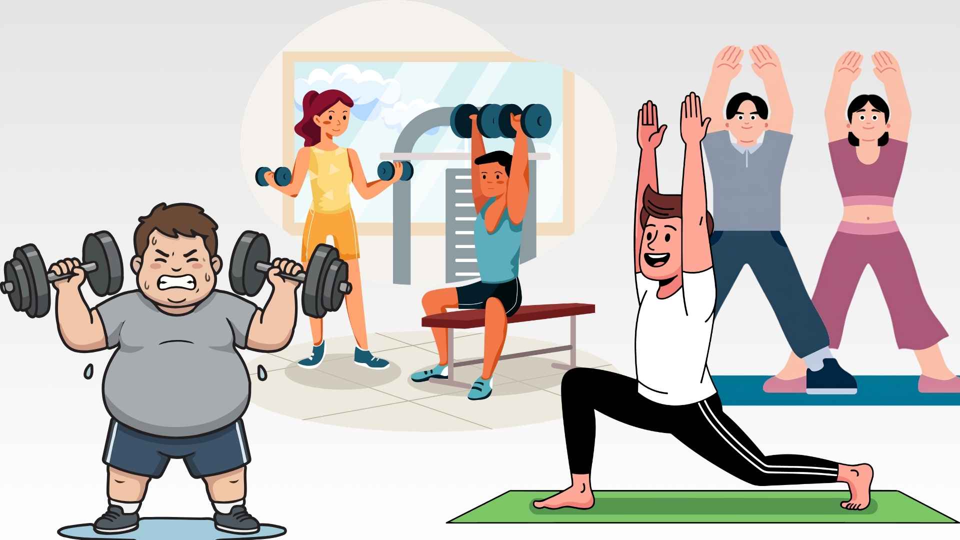 Kết quả tập luyện không đến ngay lập tức nhưng cơ thể đã cải thiện từng ngày. Đồ họa: Minh Vũ