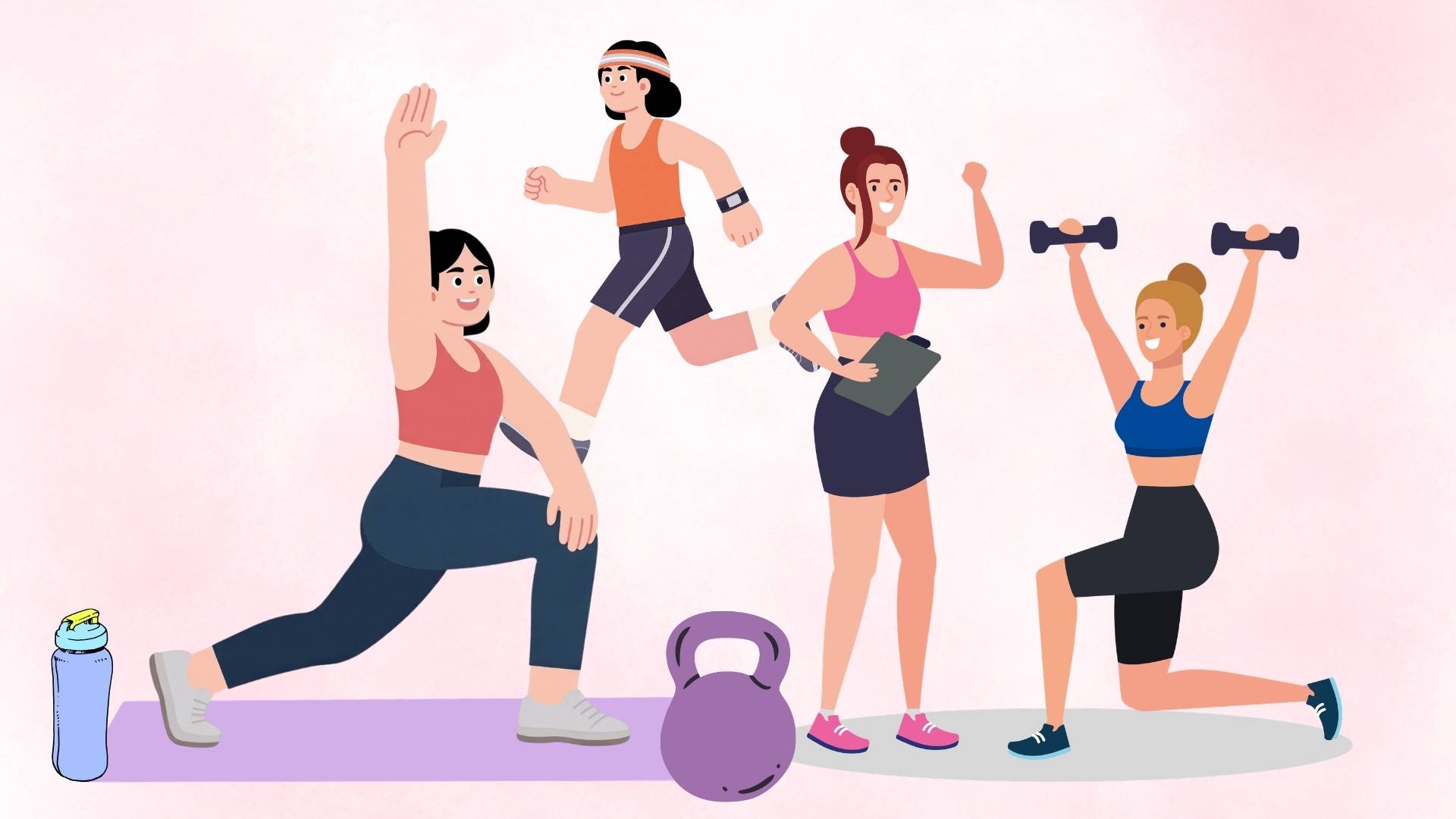 Sau vài tuần duy trì tập thể dục, nhiều người bắt đầu cảm nhận rõ sự khác biệt về sức bền và năng lượng. Đồ họa: Minh Vũ