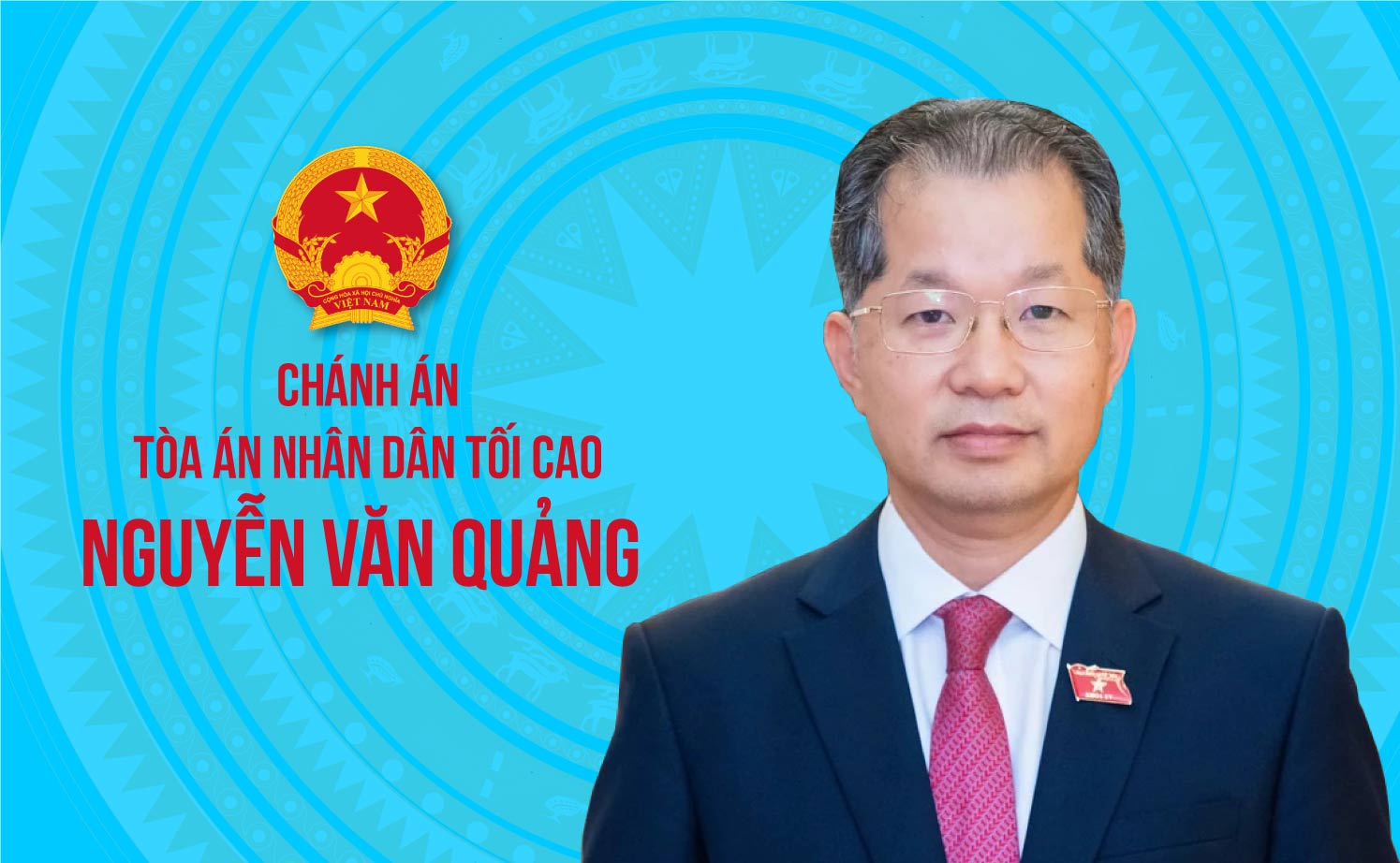 Mr. Nguyen Van Quang was elected by the National Assembly to hold the position of Chief Justice of the Supreme People's Court. Photo: Van Thang