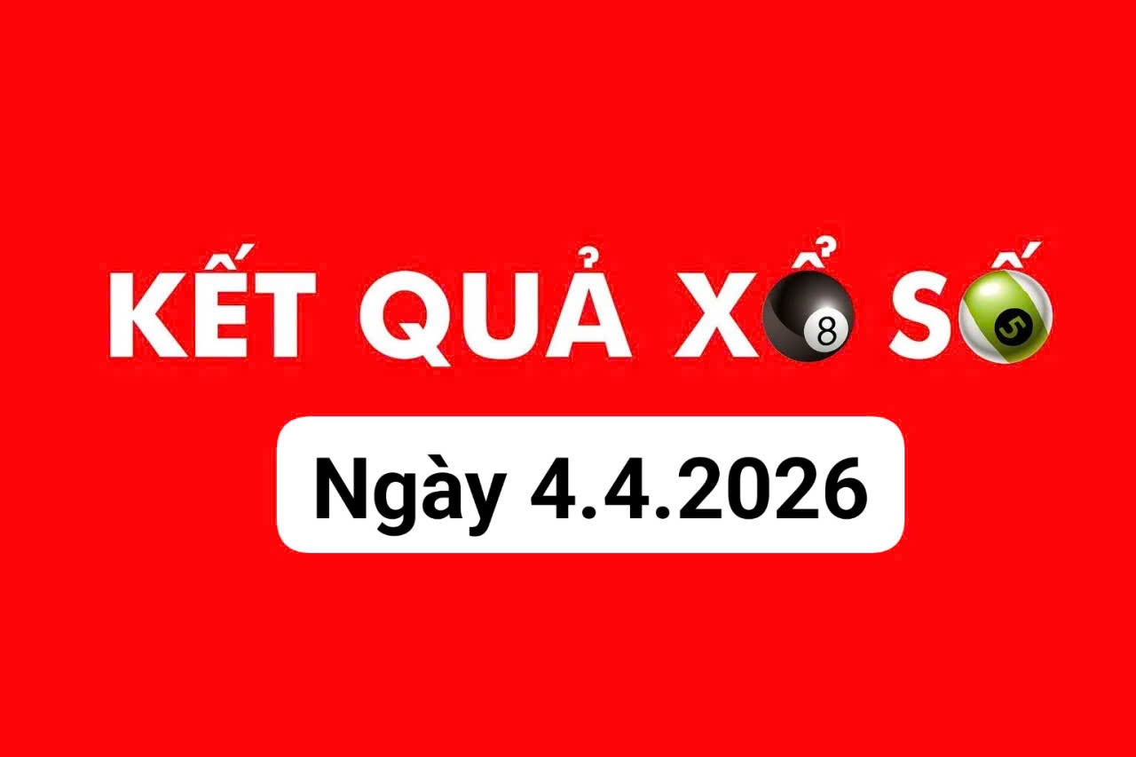 Lottery results today April 4, 2026. Photo: Ha Vy