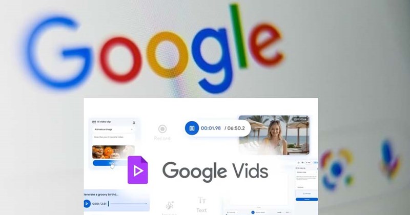 Google ra mắt Vids, công cụ tạo video đơn giản