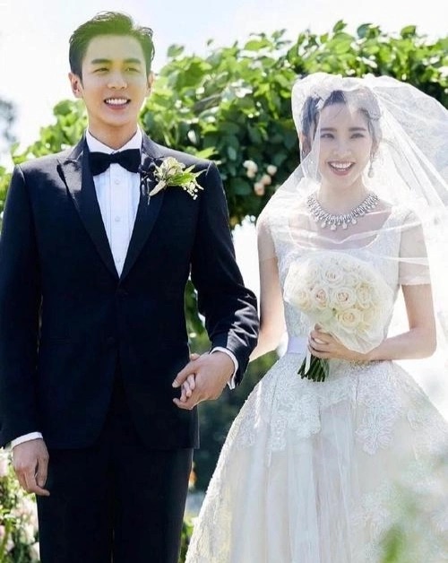 Trương Nhược Quân và Đường Nghệ Hân đã kết hôn được 7 năm. Ảnh: Xinhua