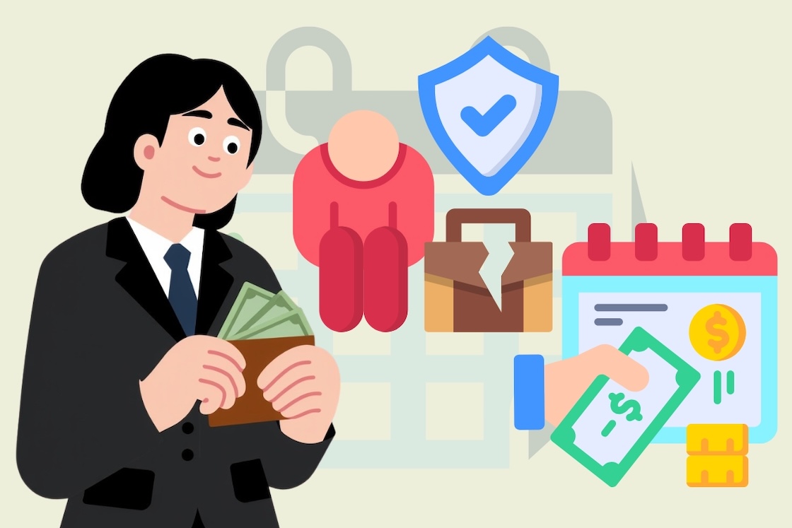 How is the salary used as a basis for paying unemployment insurance for officials and civil servants regulated?