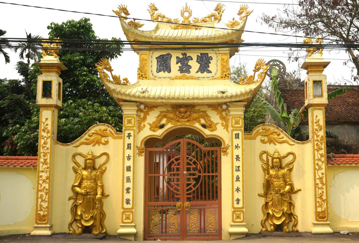 Đình làng An Biên, xã Vĩnh Hải, Hải Phòng. Ảnh: Mai Dung