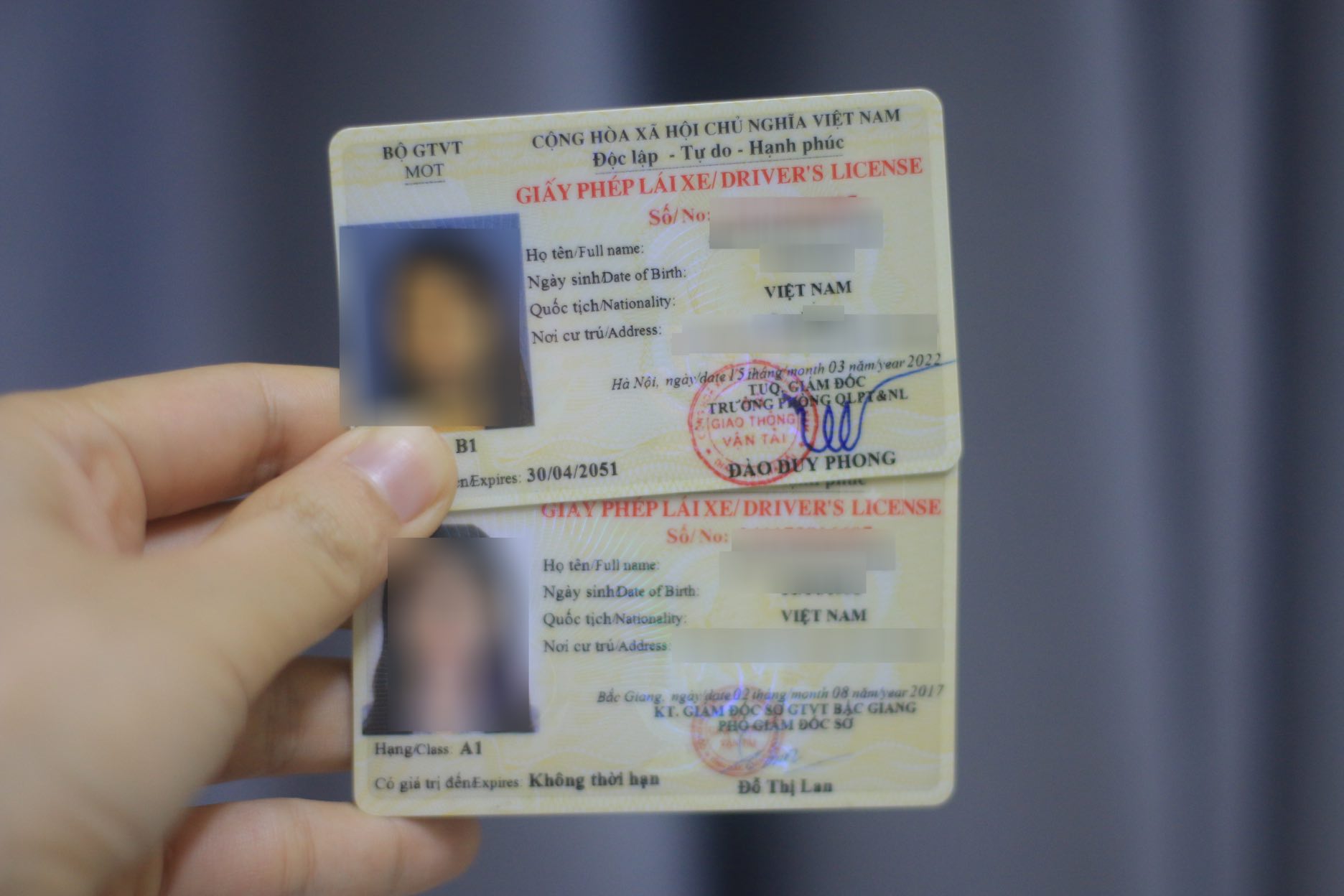 Học viên có thể tự học lý thuyết khi thi một số hạng giấy phép lái xe. Ảnh: Vy Vy