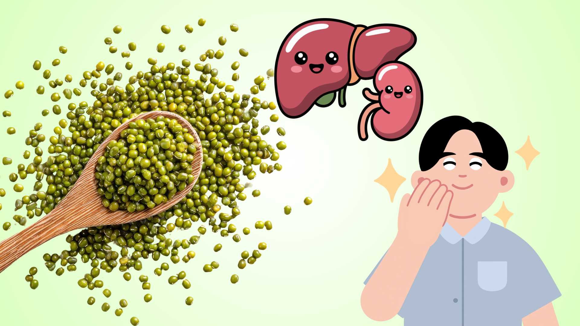 How to eat green beans to help detoxify and cool the liver for hot summer.