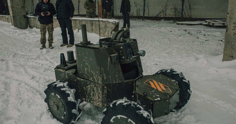 Ukraine triển khai đội quân robot tự hành, giải quyết bài toán nhân lực