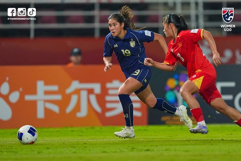 Vietnam U20 Women's vs Thailand U20 Women's. Photo: VFF