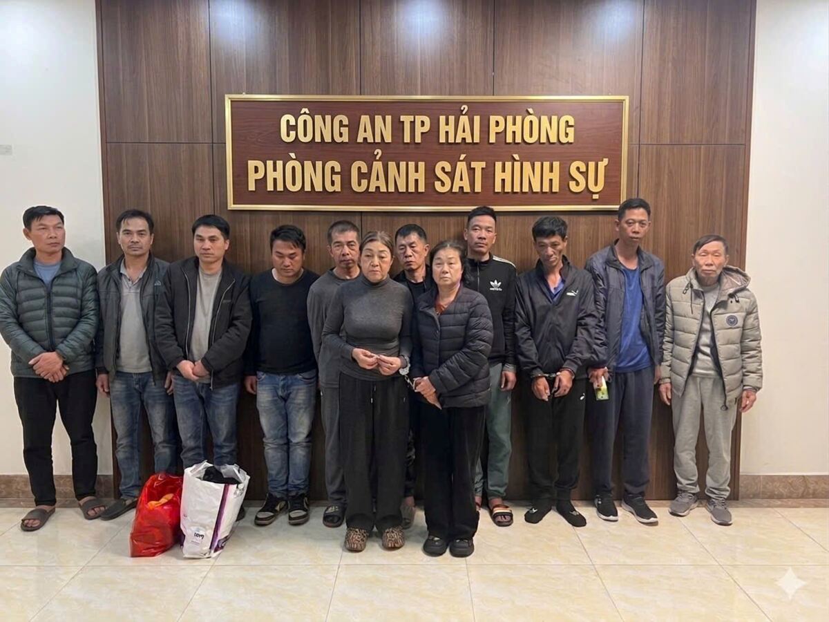 Công an thành phố triệt phá đường dây chế tạo, mua bán, tàng trữ vũ khí, đạn quân dụng quy mô lớn. Ảnh: Công an Hải Phòng