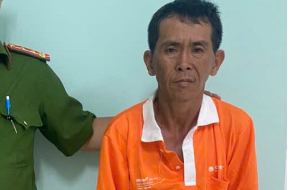 Police issued a decision to temporarily detain Truong Cong Thung to investigate the act of robbery. Photo: CACC