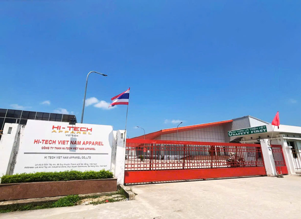 Hitech Vietnam Apparel Co., Ltd. - a business supporting gasoline money for more than 2,000 union members and workers. Photo: Duy Xuyen Trade Union.