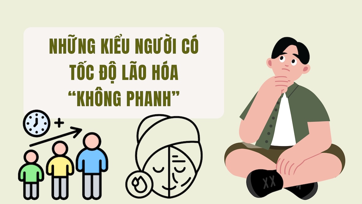 Tipos de personas con una tasa de envejecimiento incontrolable