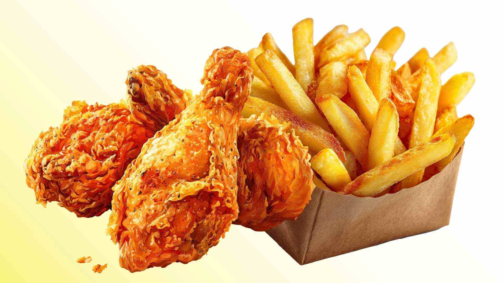 Đồ chiên rán hấp dẫn nhưng tiềm ẩn nguy cơ gây mỡ máu cao nếu tiêu thụ thường xuyên. Ảnh: Minh Vũ