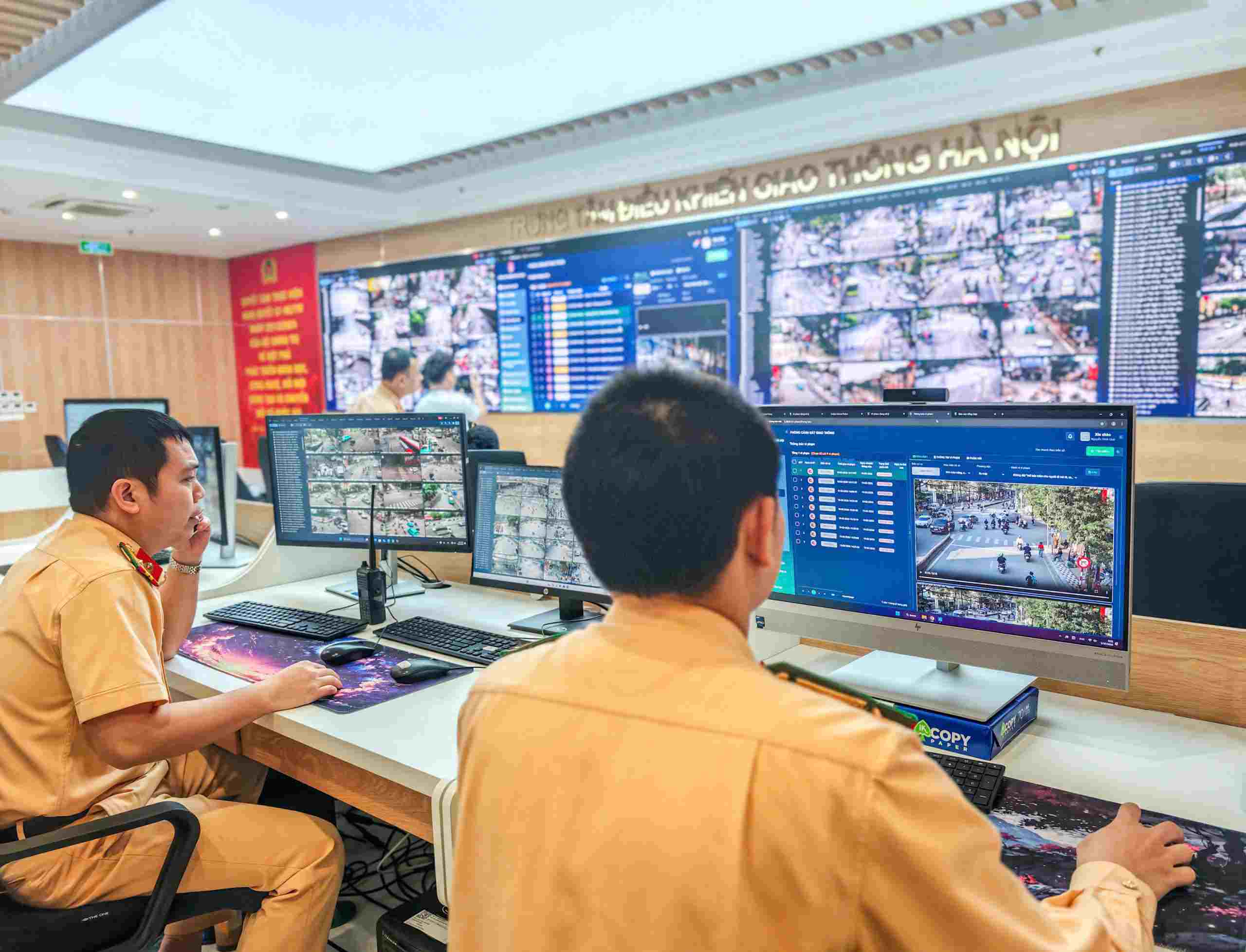 하노이의 AI 카메라, 24시간 내내 주차 위반 통제 가능