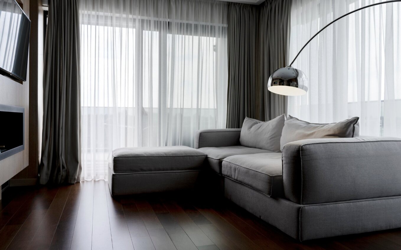 Solución para ayudar a que el espacio esté abierto y aireado pero aún privado. Foto: Thuy Duong