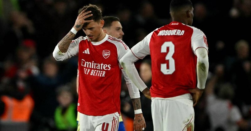 Arsenal tiếp tục gây thất vọng