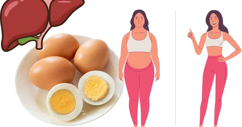 Ăn bao nhiêu trứng bữa sáng để giảm mỡ bụng, tốt cho gan?