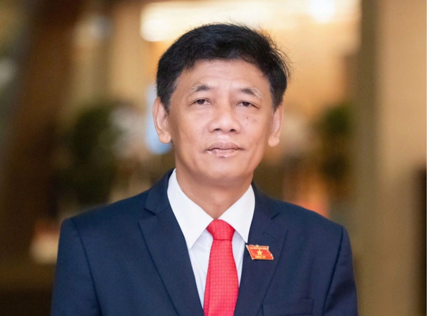 Chủ tịch Hội đồng Dân tộc Lâm Văn Mẫn. Ảnh: Phạm Thắng.