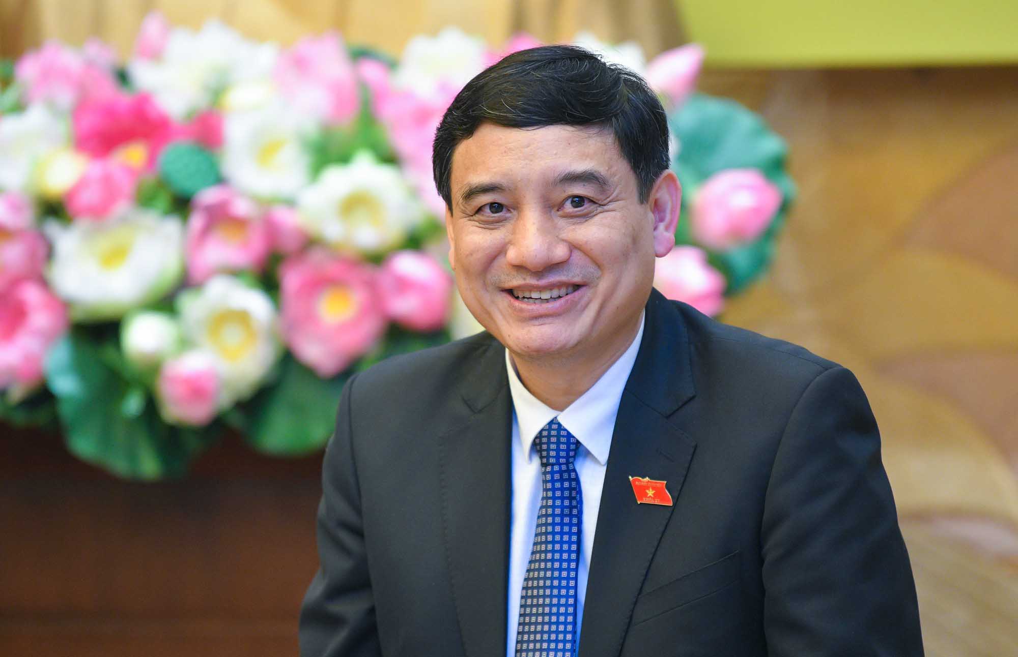 Chủ nhiệm Ủy ban Văn hóa và Xã hội Nguyễn Đắc Vinh. Ảnh: Phạm Thắng.