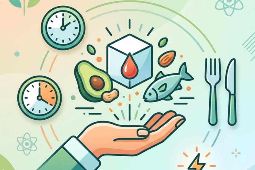 ¿Cómo afectan las grasas saludables al azúcar en sangre y al metabolismo? Gráfico: Thien Nhan