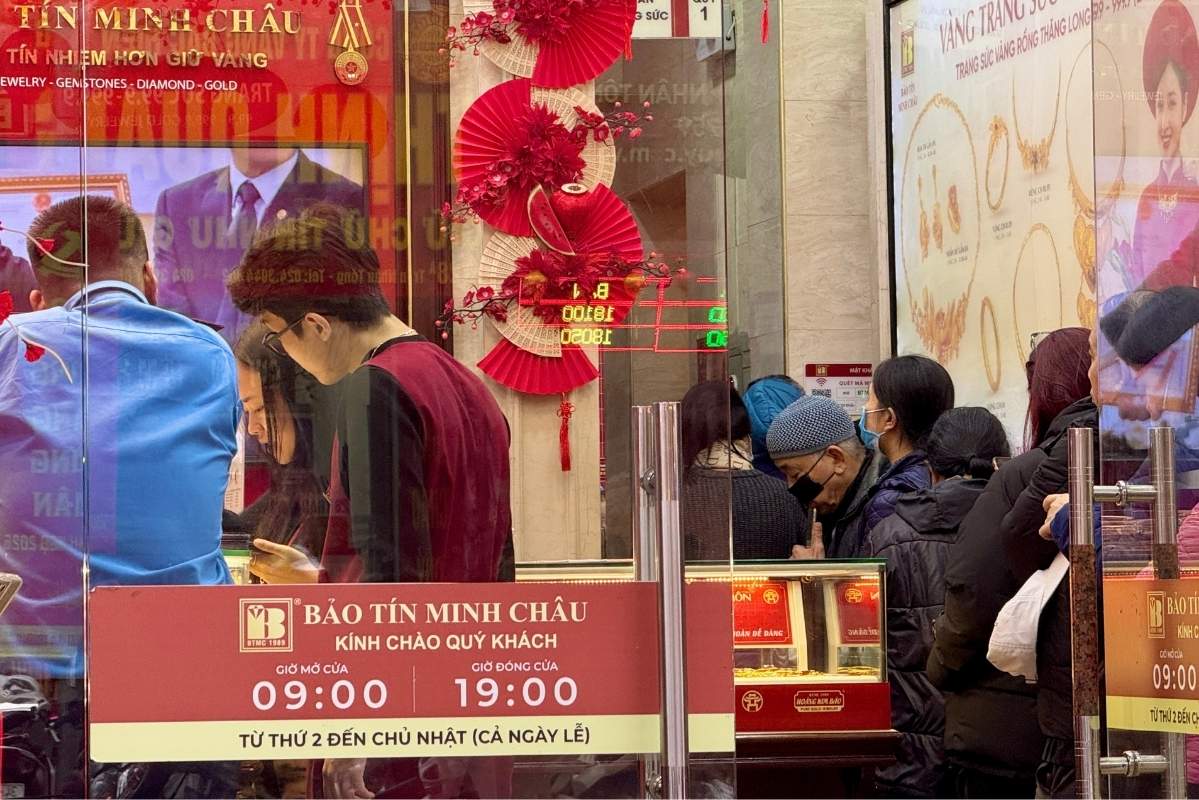 Vàng nhẫn vẫn là sản phẩm được nhiều người ưa chuộng, săn mua thời điểm này. Ảnh: Phương Anh