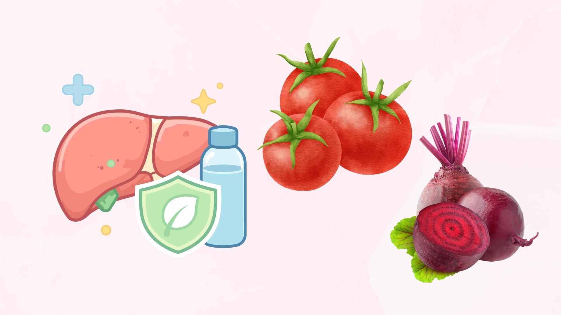 2 types of red foods that help detoxify the liver extremely well