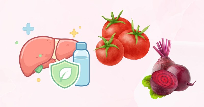 2 loại thực phẩm đỏ giúp giải độc gan cực tốt