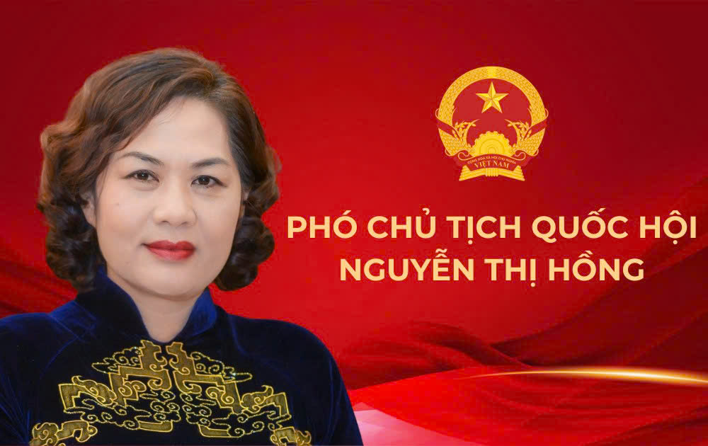 신임 국회 부의장 응우옌 티 홍. 사진: TTXVN.