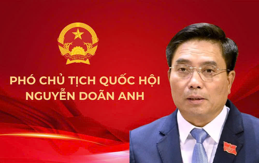 New Vice Chairman of the National Assembly Nguyen Doan Anh. Photo: Dinh Truong