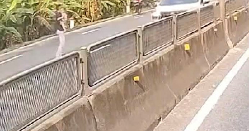 Tài xế xe tải nhanh trí, hành động đẹp mắt cứu người