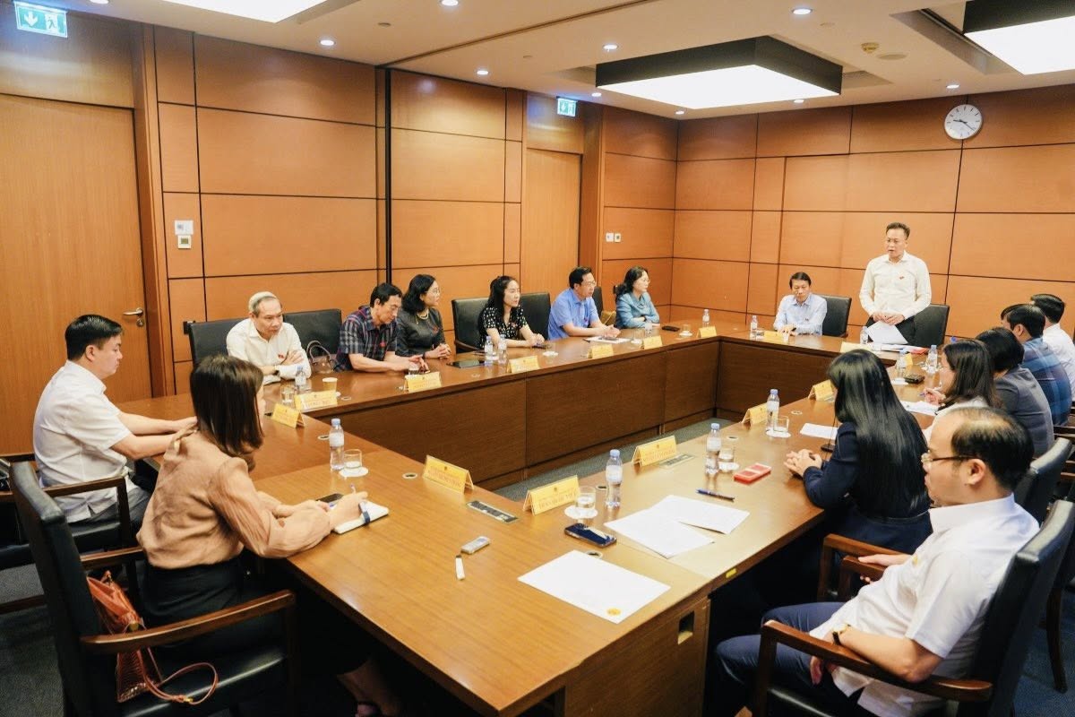 Hưng Yên hoàn tất kiện toàn Đoàn ĐBQH trong phiên họp trù bị Ảnh: Ban Tuyên giáo và Dân vận Tỉnh ủy Hưng Yên  