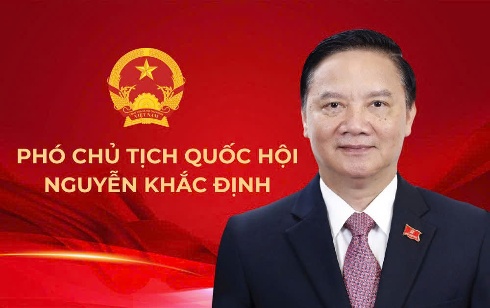 Vice Chairman of the National Assembly Nguyen Khac Dinh. Photo: Dinh Truong