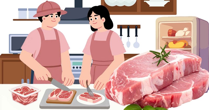 Sơ chế thịt heo đúng cách để giữ được độ ngon