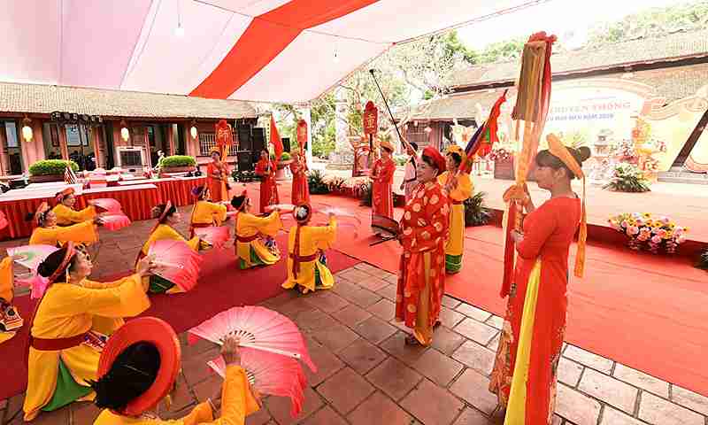 Sôi động lễ hội Văn miếu Mao Điền năm 2026. Ảnh: Sở Văn hóa, Thể thao và Du lịch Hải Phòng