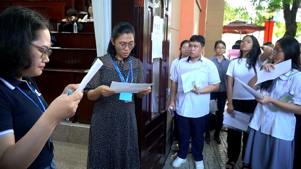 More than 133,000 candidates take the competency assessment exam of Vietnam National University Ho Chi Minh City.