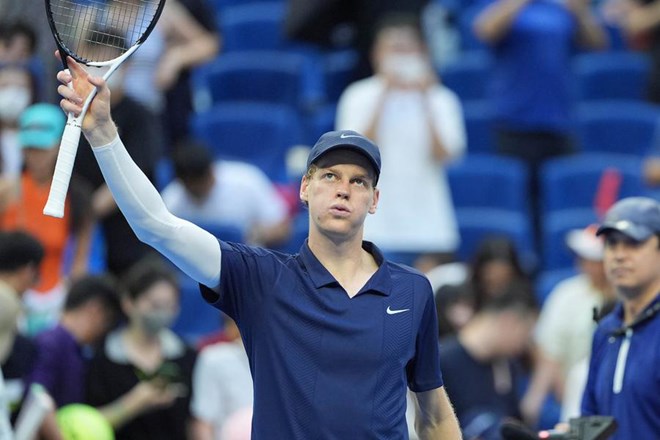 Jannik Sinner có nhiều cơ hội soán ngôi Alcaraz tại giải Monte Carlo Masters. Ảnh: Xinhua