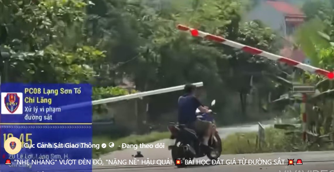 According to current regulations, railway traffic violations are penalized according to Decree 100 to 15. 5. Photo: Traffic Police