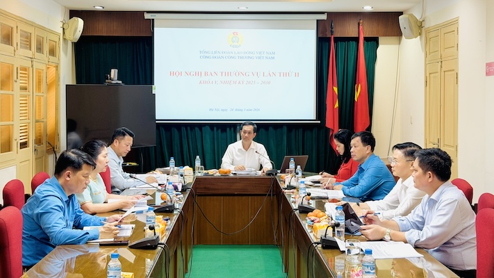 Vietnam Industry and Trade Union establishes Steering Committee for membership development, establishes grassroots trade union for the term 2025 – 2030. Photo: CĐCT