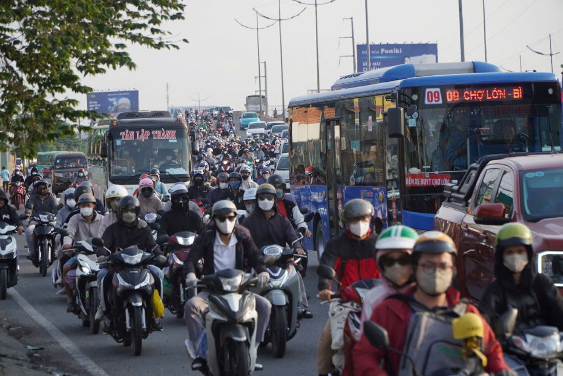 The weather in the South is intensely hot. Photo: Nguyen Chan