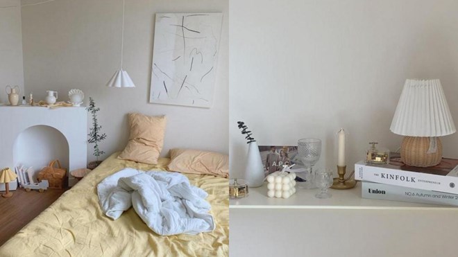 Not only decorative elements, bedroom colors can affect the brain and emotions. Photo: Ha May